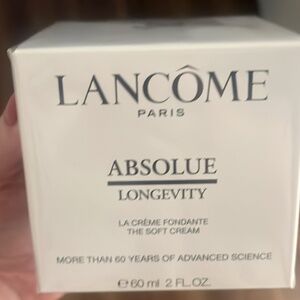 Lancome Longevity soft cream 2oz
